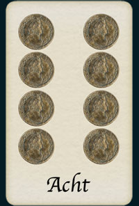 Acht der Münzen